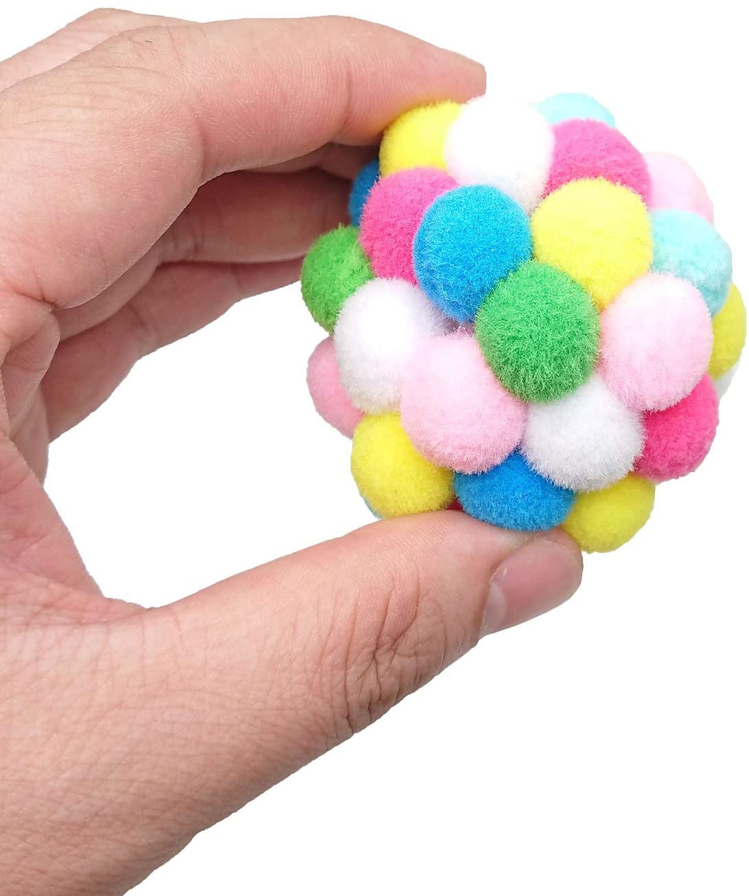 Interactive Cat Toys - Hollow Ball With Bell For Small, Medium